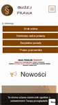 Mobile Screenshot of blizejprawa.pl